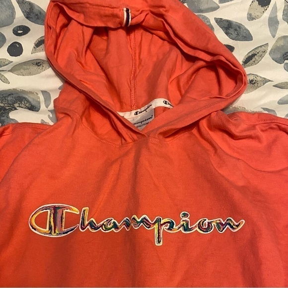 Champion Pink lightweight sweatshirt Large - Picture 2 of 5